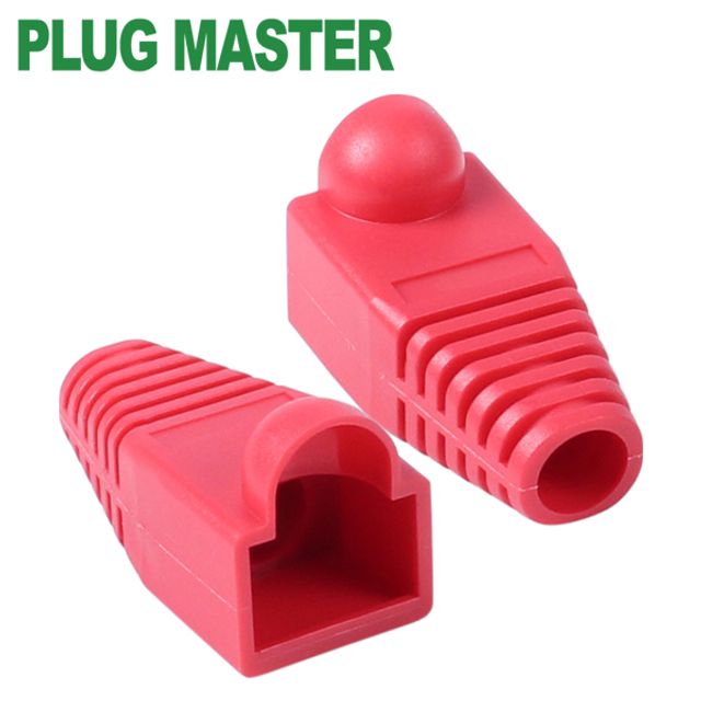 RJ-45 통부트(6파이 레드 100개)
