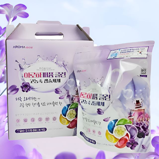 아로하 캡슐 세탁 세제 30캡슐입 선물세트