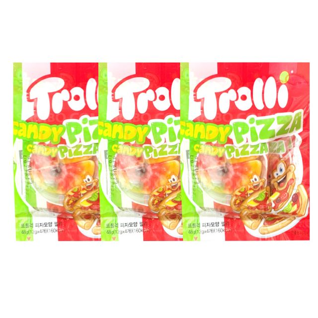 트롤리피자모양젤리 피자모양젤리(3개)