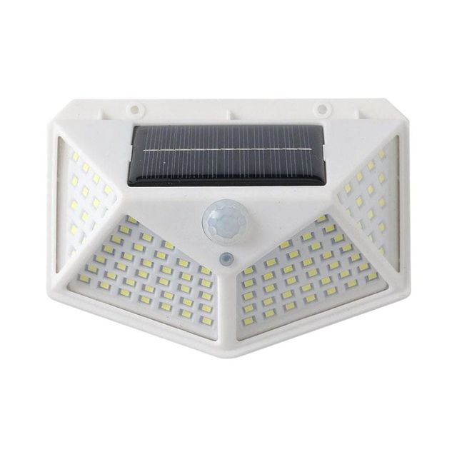 LED 동작감지 센서 태양광 벽등 (2p 화이트)