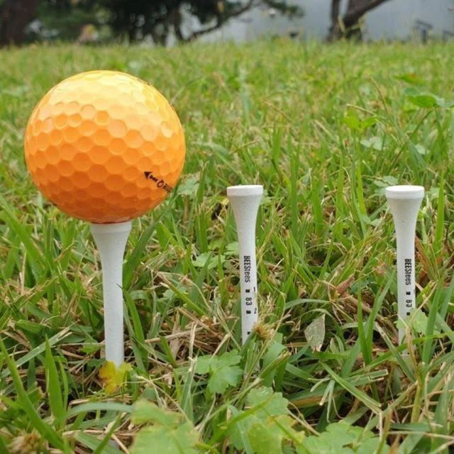 조절 눈금티 골프 슬라이스 방지티 83mm 10P