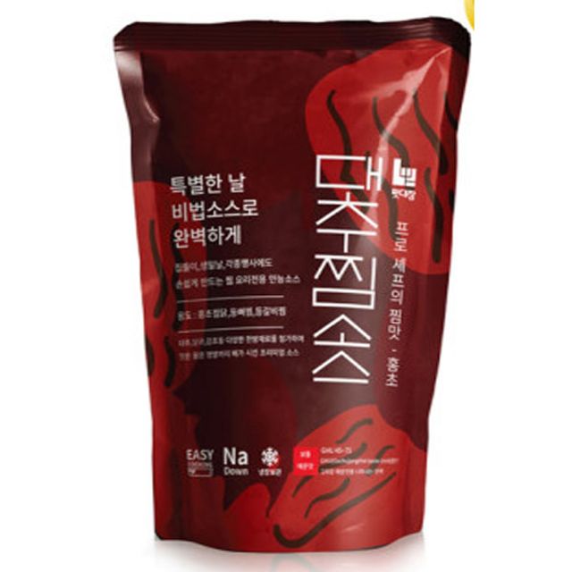 대추찜 소스 홍초 480g