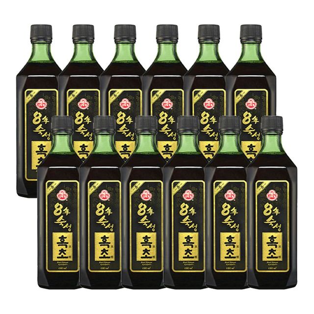 8년숙성흑초600ML 12개