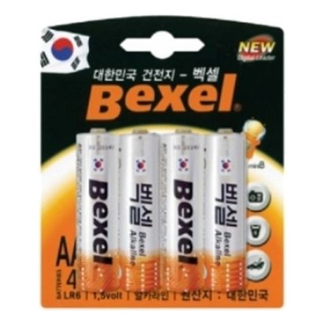 벡셀 AA건전지 4P 10세트 aa 배터리 밧데리