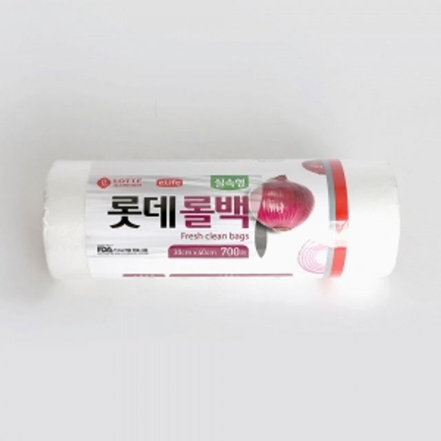 이라이프 실속형 위생 롤백 700매입 대형 비닐팩