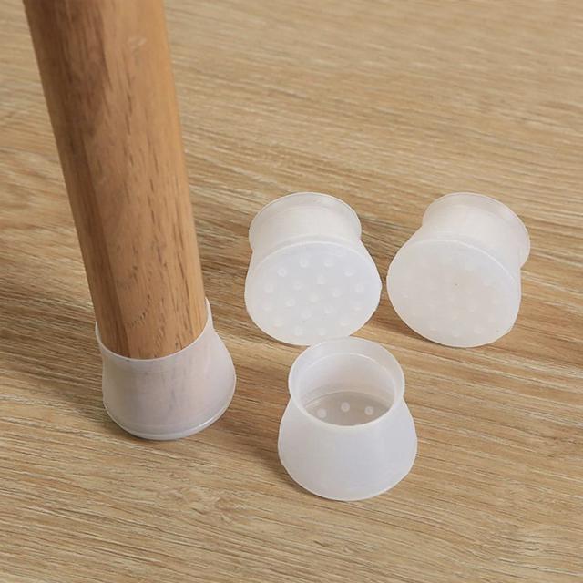 실리콘 식탁발커버 의자발커버 긁힘방지 4P DD-10499