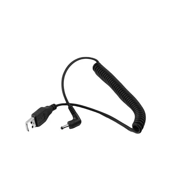 USB 전원 케이블 스프링 DC 4.0x1.7 DC 꺾임 꺽임 US