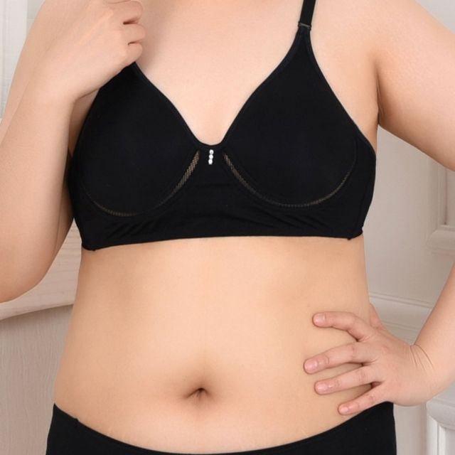 여자언더웨어 스킨색속옷 메쉬브라 빅사이즈