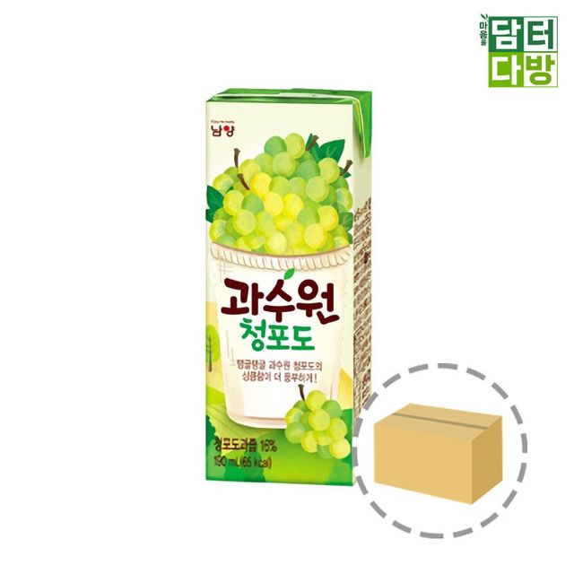 남양유업 과수원 청포도 190ml (24팩)