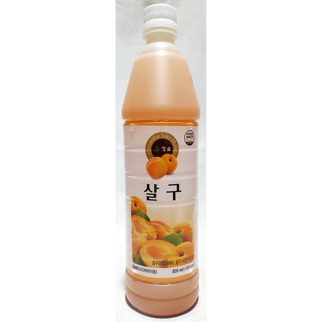 식당 업소 살구원액(청솔 835ml)