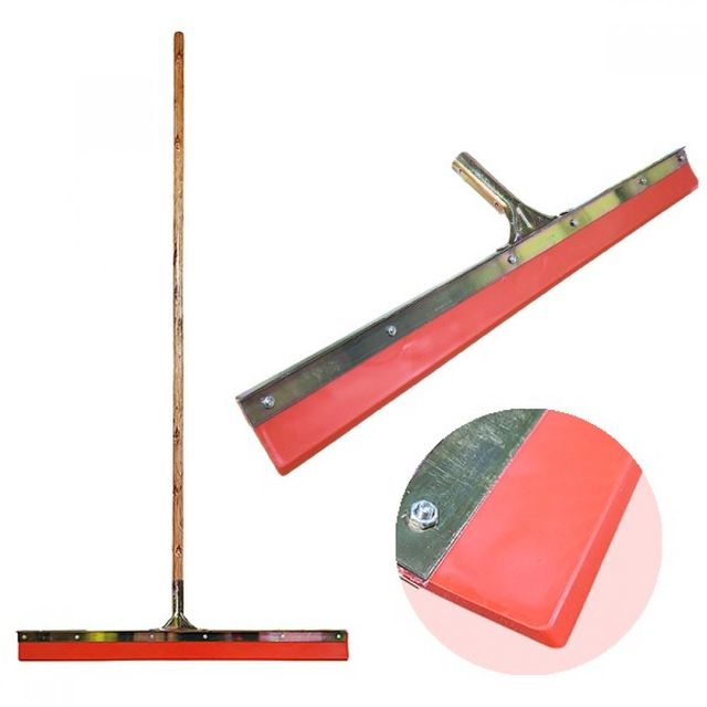 청소 밀대 고무 스퀴지 75cm 목봉 120cm 세트