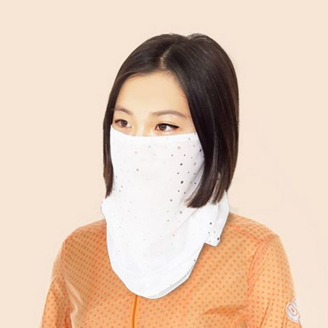 골프 마스크 얼굴 가리개 UV 차단 목보호