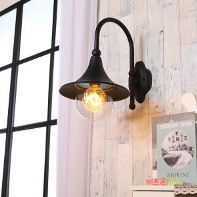 벽등 1등 블랙 침실벽등 조명벽등 포인트조명