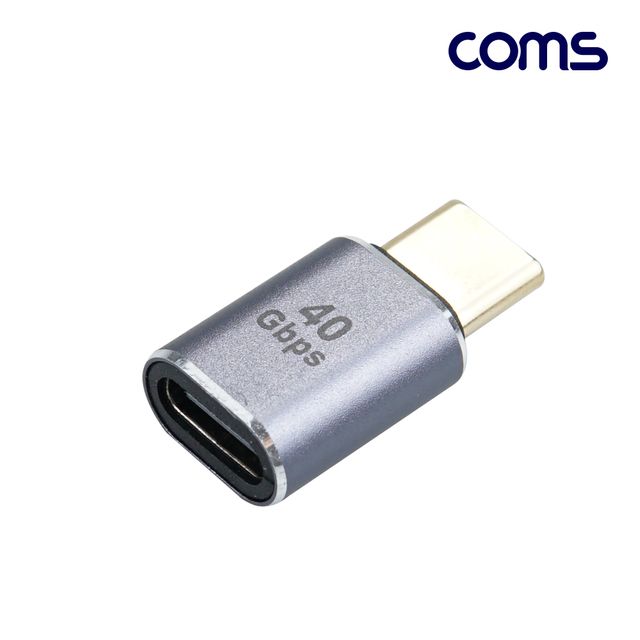 (COMS) USB 4.0 타입C C to C 연장젠더 40Gbps(M/F)