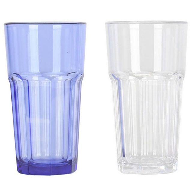 플라스틱컵 물컵 카페컵 420ml PC 소재 내열 내구성 우수