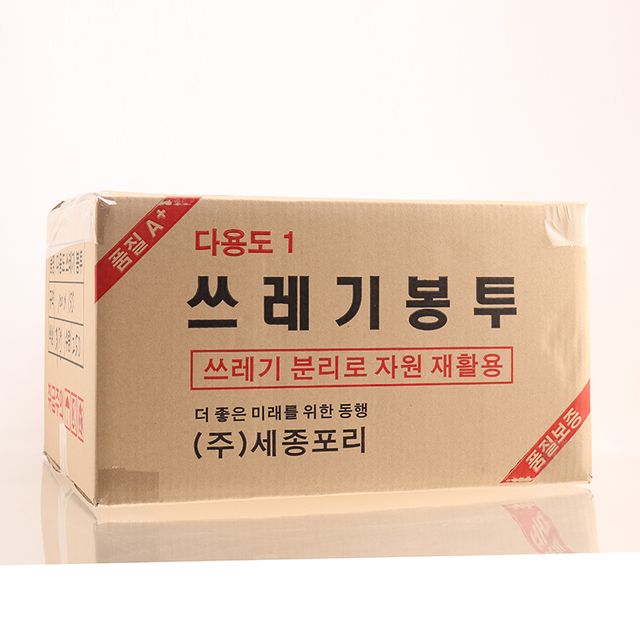 낙엽마대재활용봉투 투명 150리터