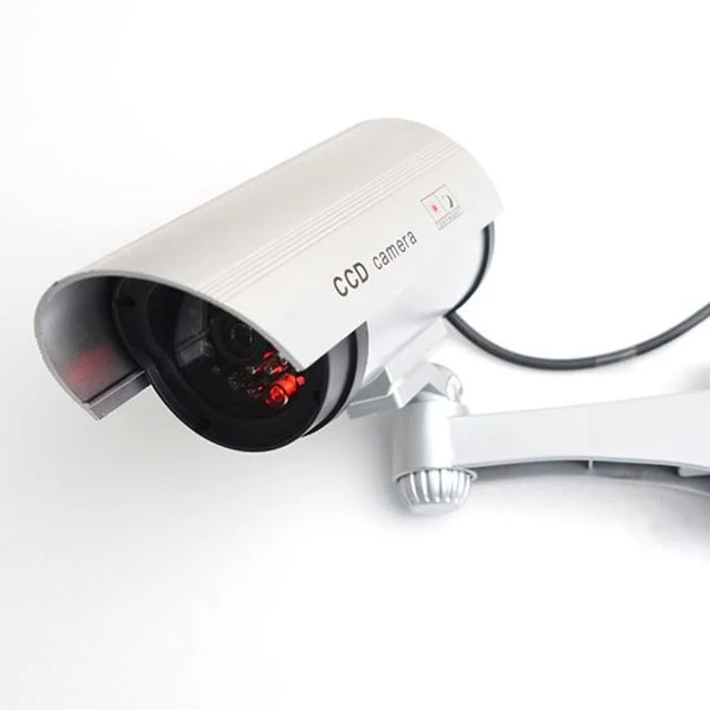 원통 돌출형 가짜CCTV 모형카메라 보안 돔형카메라