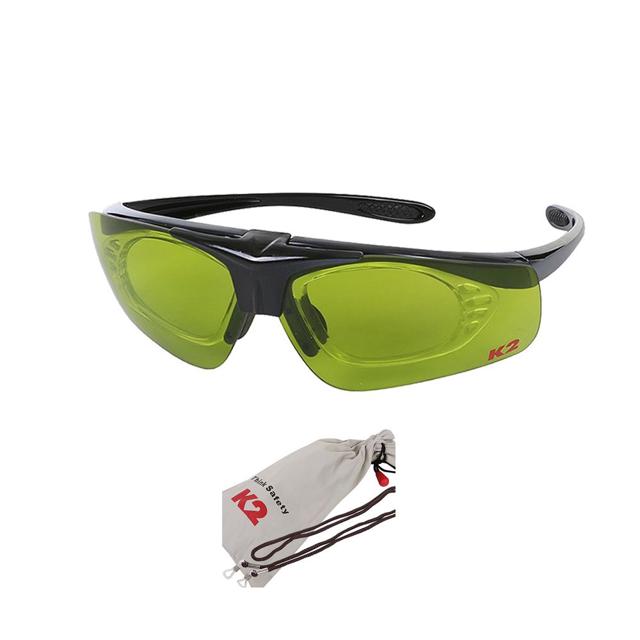 K2Safety 도수렌즈부착 차광보안경 1.7도 KP103B - 안전용품