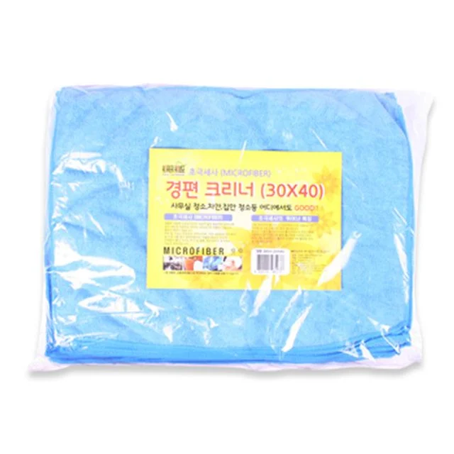 (set)극세사 경편크리너1Px20개 블루30x40