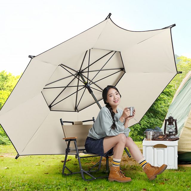 낚시용 캠핑용 파라솔 대형 야외용 파라솔 휴대용 접이식 차단