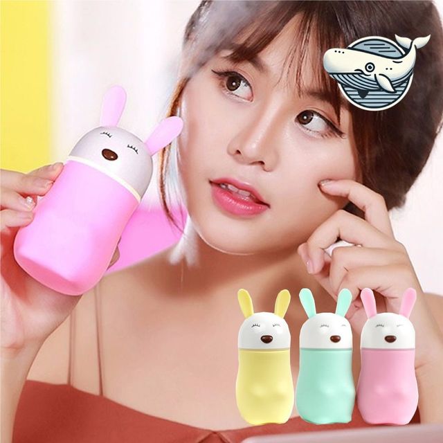 USB 미니가습기 토끼 무드등 밤의친구