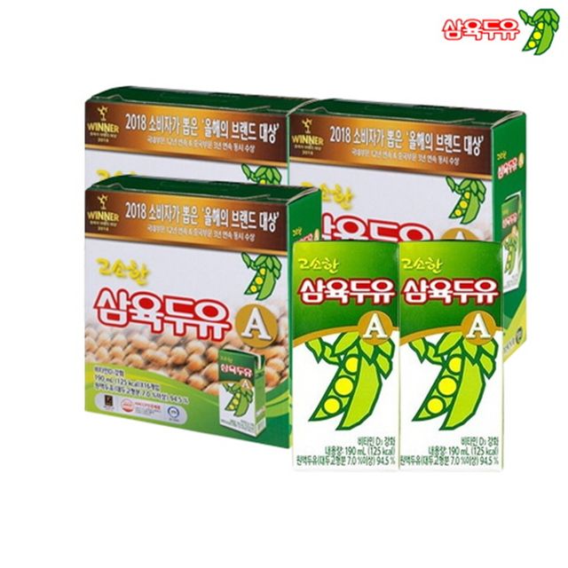삼육두유 고소한 A 190ml(125kcal) 48개입