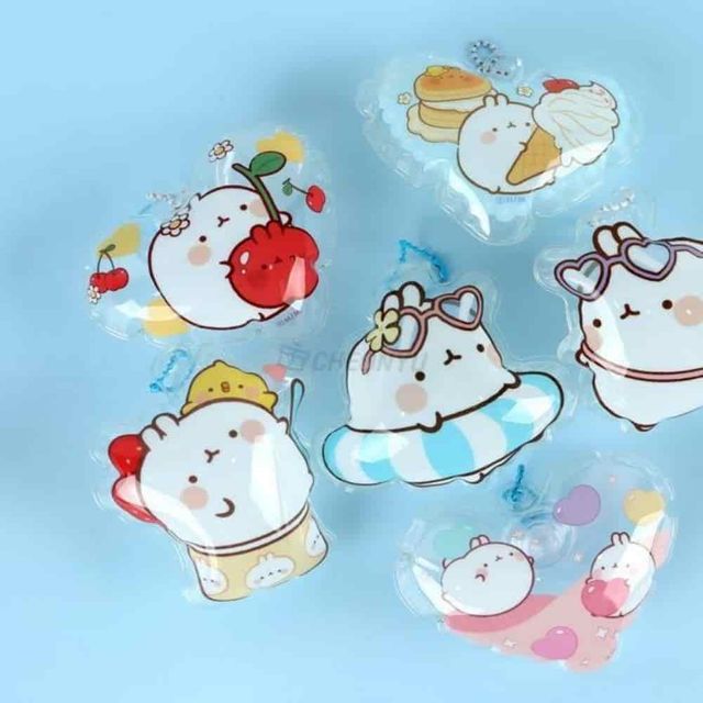 몰랑이 키링 12p 흡착인형 토끼키링 가방장식 키링선물