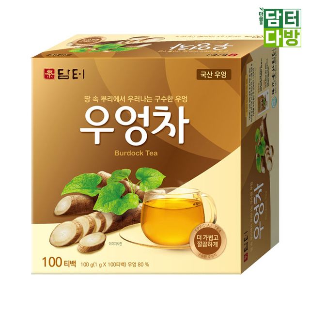 담터 우엉차 100티백 X3