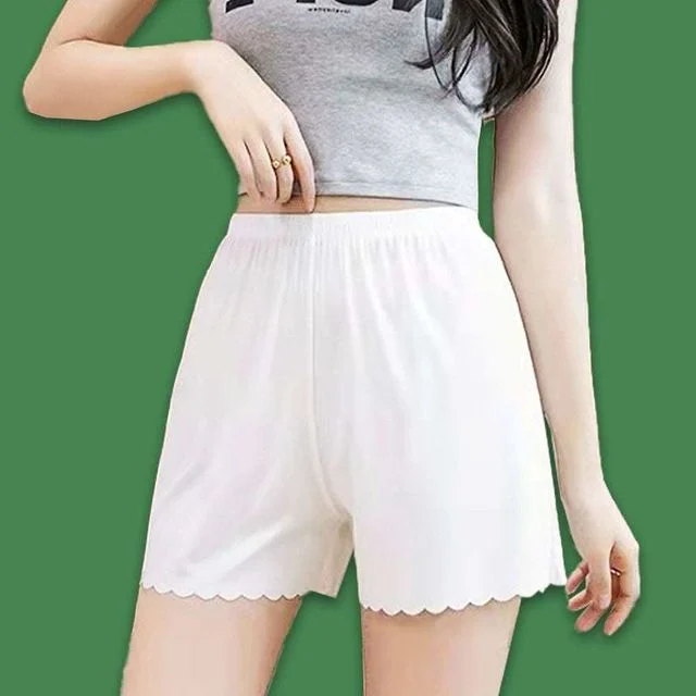 여성 여름 속바지 여성속바지 치마 속바지 화이트 편한