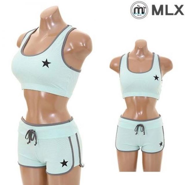 BS 엠엘엑스_여성 커플룩 비치웨어룩 여름 비치 반바지 팬츠 워터파크 여름 수영복_RE_345