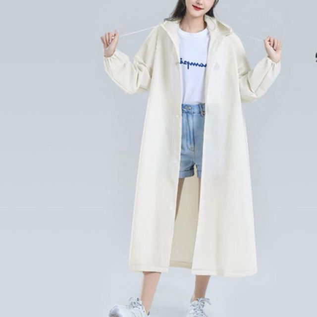 성인용 우비 무광 파스텔 등산 캠핑 낚시 우의 레인코트 비옷