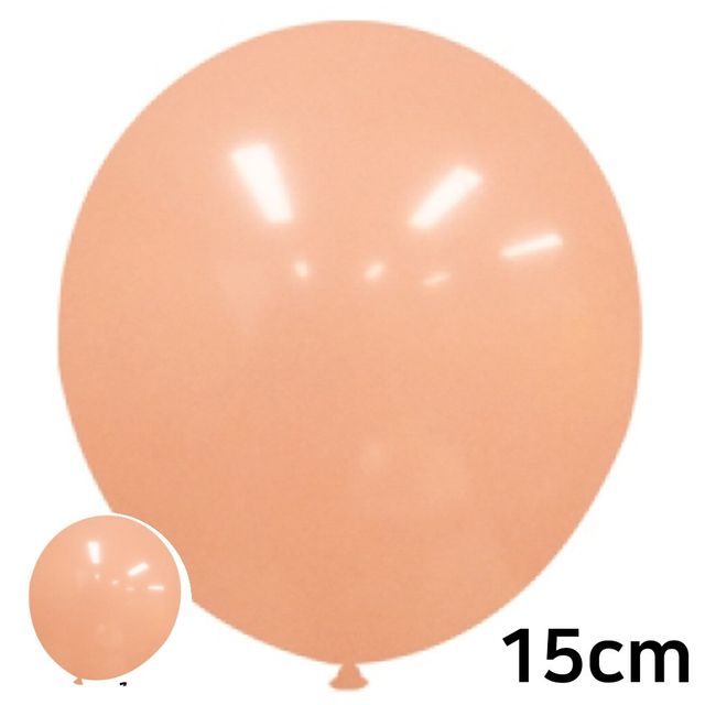 이벤트풍선 파티풍선 라운드풍선 레트로 15cm 풍선 쥬시피치 100개입