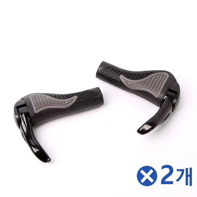 TBZ 미끄럼방지 자전거 핸들그립x2개 자전거소품 일자그립