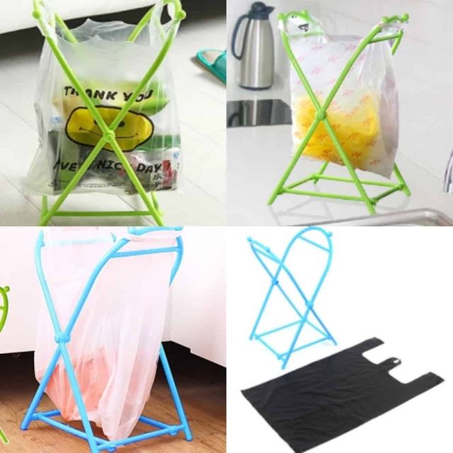 쓰레기봉투 고정대 분리수거대 대용량분리수거함 비닐봉지 재활용거치대 쓰레기봉투고정