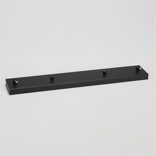 팬던트 후렌지 2등 대 500x80x20 블랙 조명부품 후렌지커버 후렌치