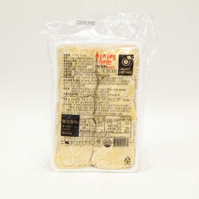 웨이브면 모노 치지레 생라면 120gx10입 1.2kg