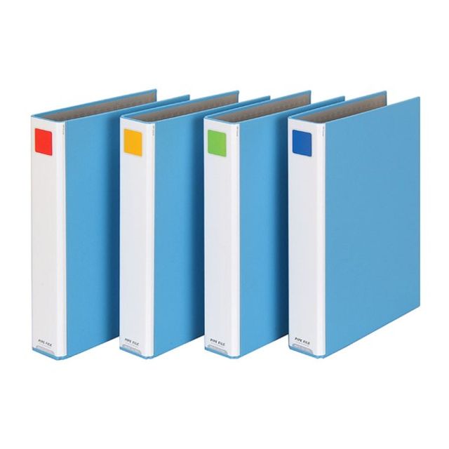 문화 PP파이프바인더 50x70mm PB861-7A 청색 - 내구성 높은 사무용 바인더