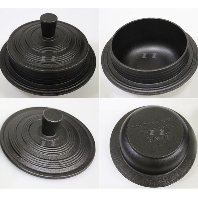 통주물 가마솥 누룽지 20CM 무쇠 가마솥 무쇠 냄비 가마솥 1인돌솥