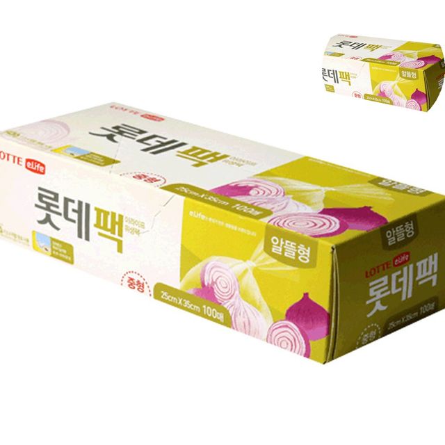 주방비닐팩 식품용비닐팩 위생팩 25 X 35 X 100매