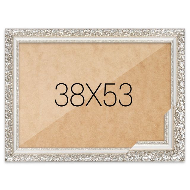 퍼즐액자 38x53 프리미엄 실버