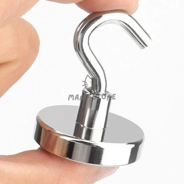 초강력자석고리 냉장고자석걸이 자석후크 32x48mm