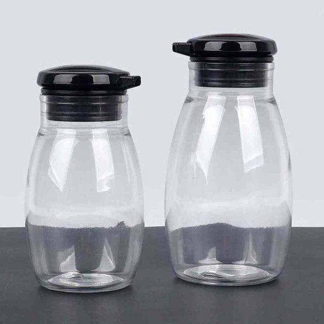원포 깔끔이 소스병 200ml 겨자 양념통 유리용기
