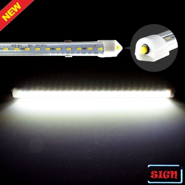 12V-24V 스위치 튜브LED바 50.5cm 자석포함