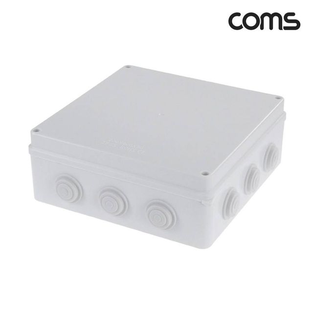 TBZ Coms CCTV 하이박스 정션박스 전기박스 200x200x80mm 방수 IP65 BD983