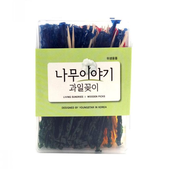 과일 이쑤시개 과일 꽂이 나무꽂이 요지이쑤시개 과일꼬치