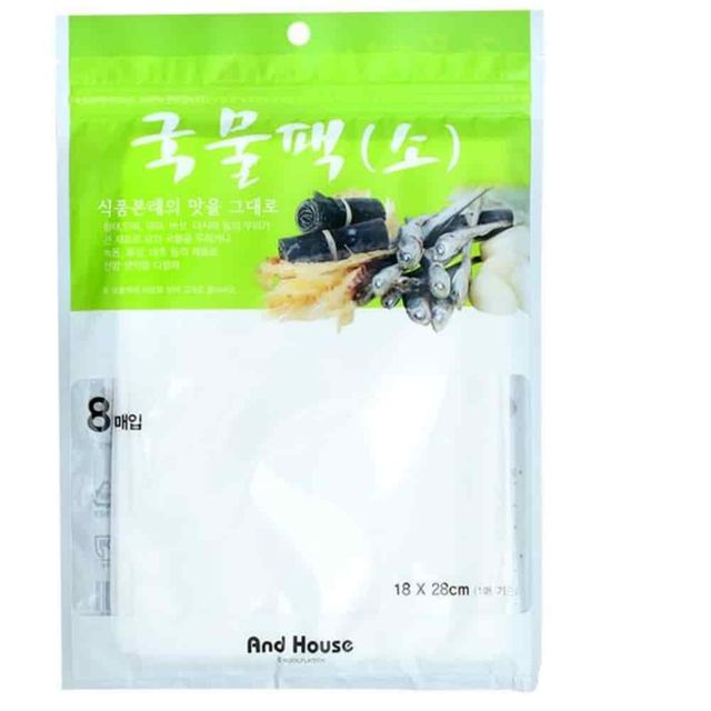 국물팩 소 8매 육수백 거름망 국물백 티백주머니