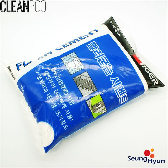 타이거 빨리굳는시멘트1kg 시멘트 보수 DIY