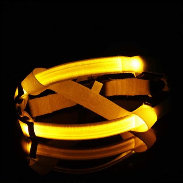 LED 애견 하네스 가슴줄(S) 반려견조명 강아지밤산책