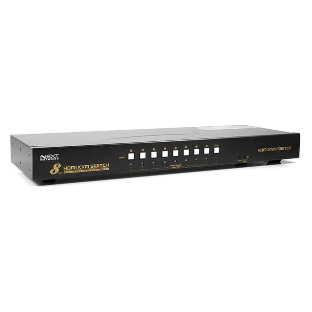 8포트 HDMI KVM스위치 하나의 콘솔로 컴퓨터 서버