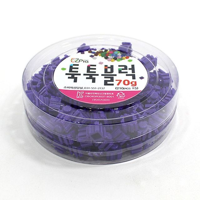 이지 툭툭블럭 70g (청보라)